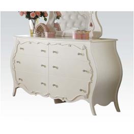 30514 Acme Furniture Edalene - Pearl White Bedroom Furniture Dresser