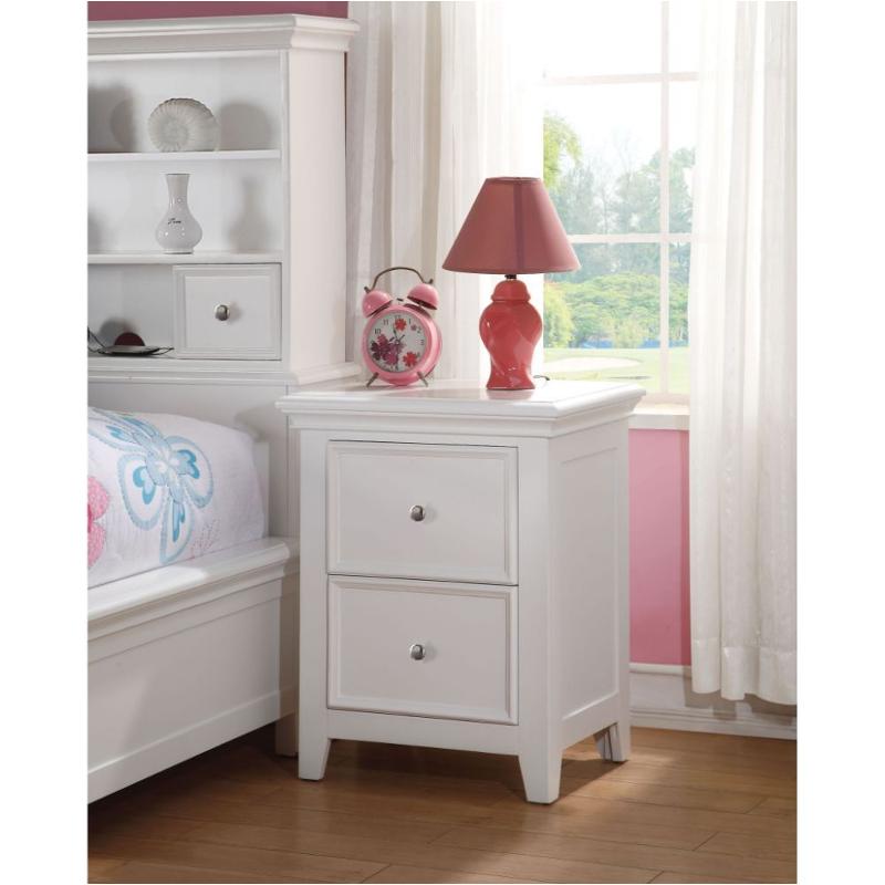 30599 Acme Furniture Lacey - White Bedroom Furniture Nightstand