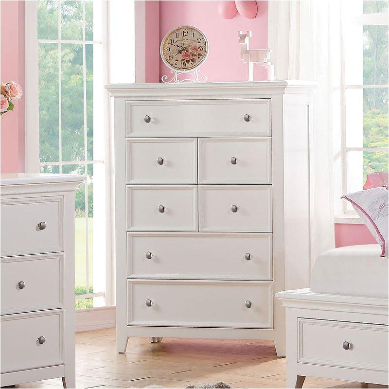 30602 Acme Furniture Lacey - White Bedroom Furniture Chest