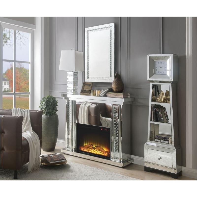 90254 Acme Furniture Nysa Home Entertainment Furniture Fireplace