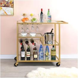 98354 Acme Furniture Adamsen Accent Furniture Cart