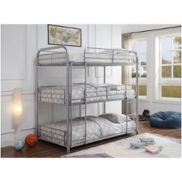 38100-1 Acme Furniture Cairo - Silver Bedroom Furniture Bed