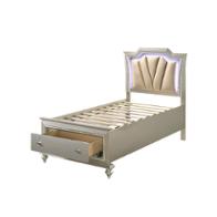 27245f-hb Acme Furniture Kaitlyn - Champagne Bedroom Furniture Bed