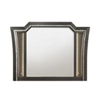 27284 Acme Furniture Kaitlyn - Metallic Gray Bedroom Furniture Mirror