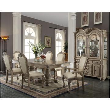 64065t Acme Furniture Chateau De Ville - Antique White Dining Room Furniture Dining Table
