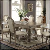 ACME Furniture　BRIGHTON TABLE　W1650 64065t Acme Furniture Antique White Dining Table