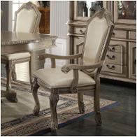 64068 Acme Furniture Chateau De Ville - Antique White Dining Room Furniture Dining Chair