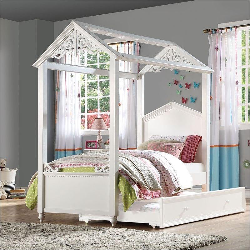 37350t-hf Acme Furniture Rapunzel Bedroom Furniture Twin Bed