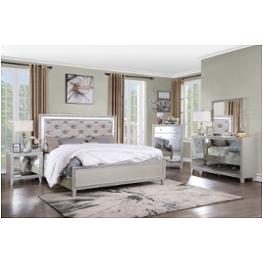 Bd00238ek1 Acme Furniture Silverfluff Bedroom Furniture Bed