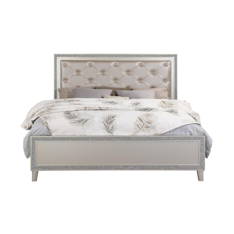 Bd00239q1 Acme Furniture Silverfluff Bedroom Furniture Bed