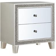 Bd00243 Acme Furniture Silverfluff Bedroom Furniture Nightstand