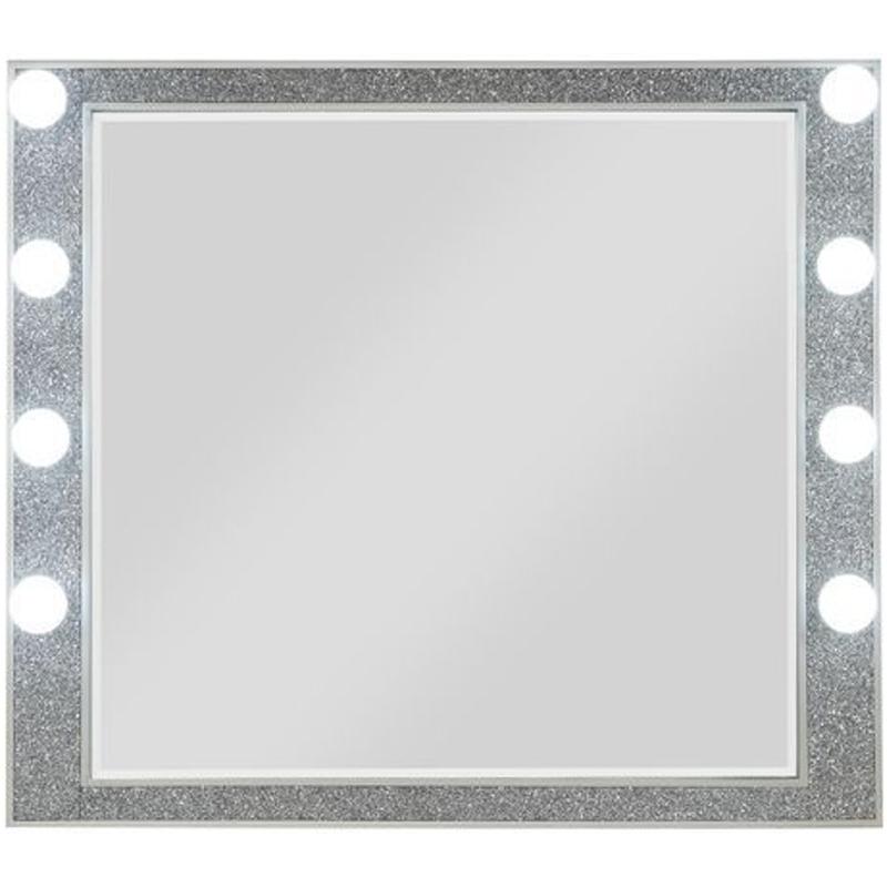 Bd00245 Acme Furniture Silverfluff Bedroom Furniture Mirror