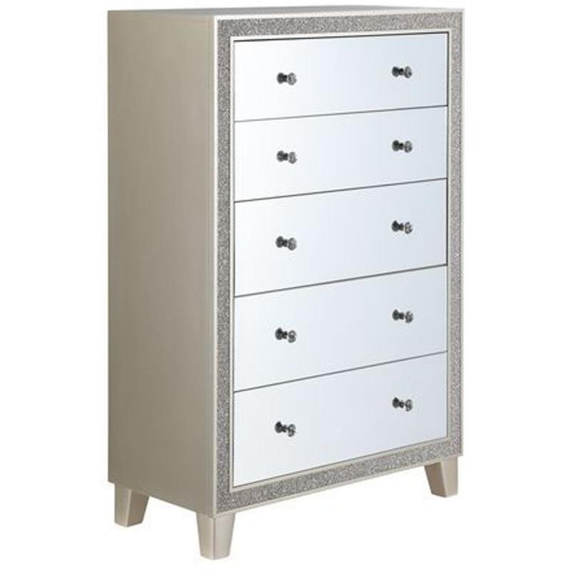 Bd00247 Acme Furniture Silverfluff Bedroom Furniture Chest