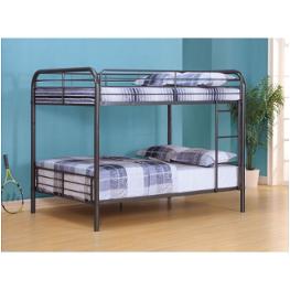 37435-top Acme Furniture Bristol - Gunmetal Bedroom Furniture Bed