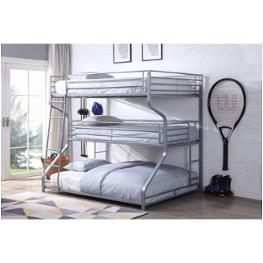 37790-1 Acme Furniture Caius Ii - Silver Bedroom Furniture Bed