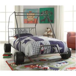 37640t-bed Acme Furniture Xander - Gunmetal Bedroom Furniture Bed