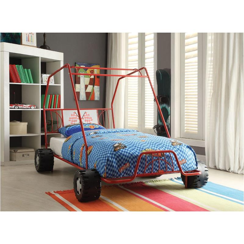 37645t-bed Acme Furniture Xander - Red Bedroom Furniture Bed