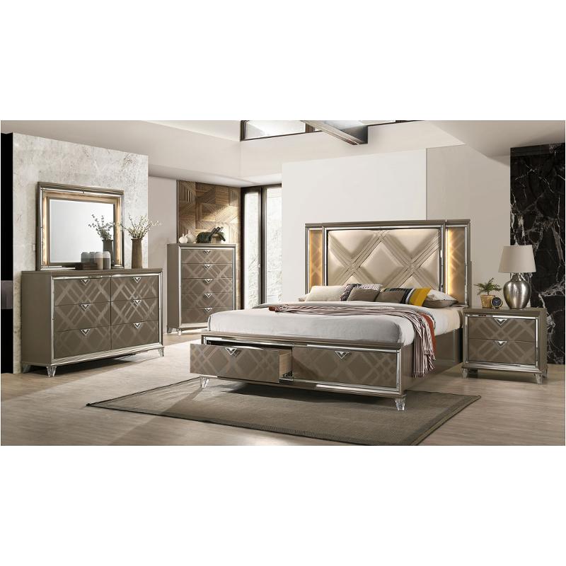 25320q-hb Acme Furniture Skylar Queen Bed With Storage