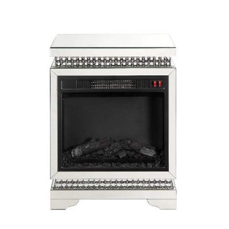 90870 Acme Furniture Lotus Living Room Furniture Fireplace