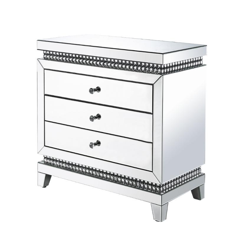 97811 Acme Furniture Lotus Accent Furniture Accent Cabinet