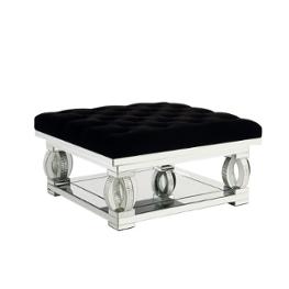 Ac00536 Acme Furniture Lotus Living Room Furniture Ottoman