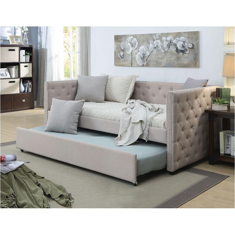 39050hf Acme Furniture Romona - Beige Bedroom Furniture Daybed