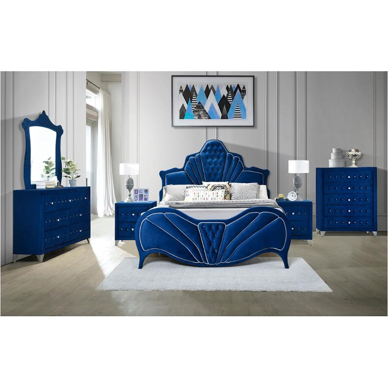 24217ek-hb Acme Furniture Dante - Blue Bedroom Furniture Bed