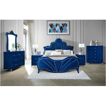 24217ek-hb Acme Furniture Dante - Blue Bedroom Furniture Bed