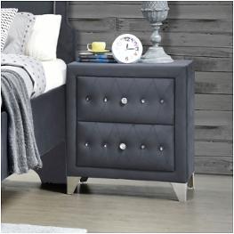 24233 Acme Furniture Dante - Gray Bedroom Furniture Nightstand