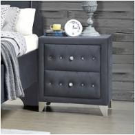 24233 Acme Furniture Dante - Gray Bedroom Furniture Nightstand