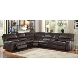 54155lch Acme Furniture Saul - Espresso Living Room Furniture Sectional
