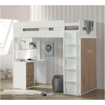 38055hf Acme Furniture Nerice - Oak Bedroom Furniture Bed