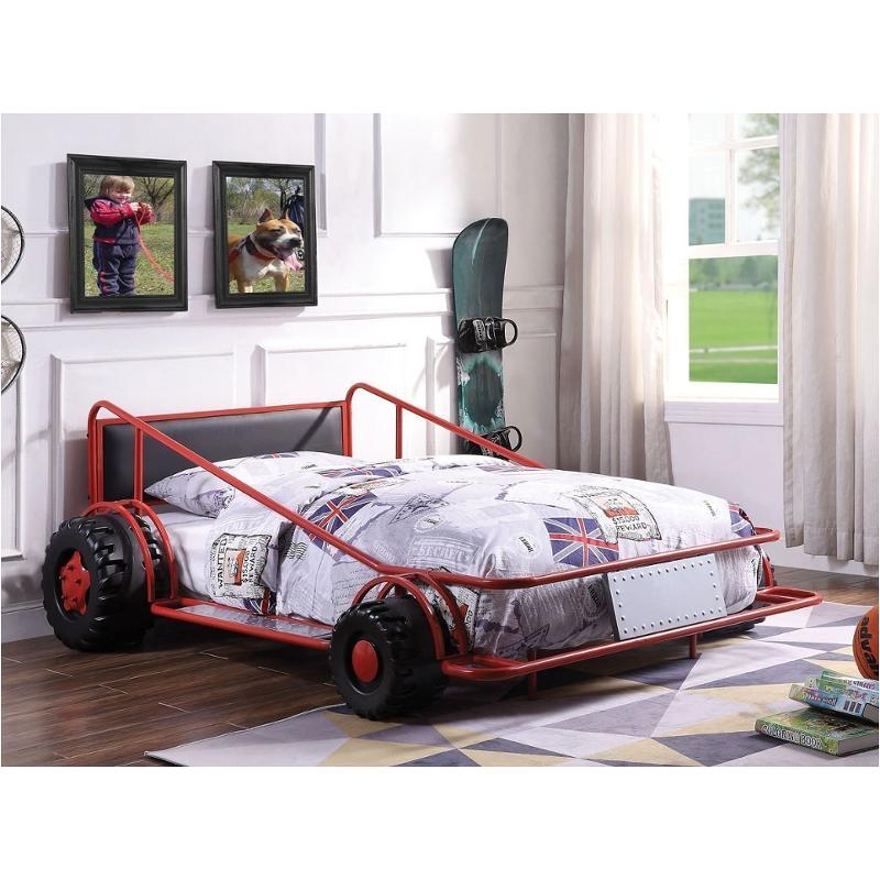 38070t-frm Acme Furniture Taban - Red Bedroom Furniture Bed