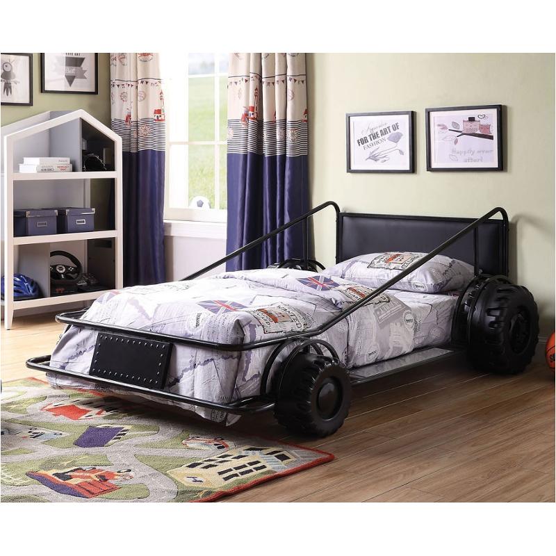 38080t-frm Acme Furniture Taban - Black Bedroom Furniture Bed