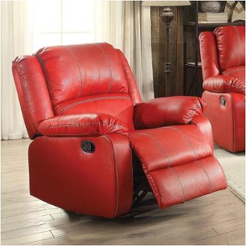 52152 Acme Furniture Zuriel - Red Living Room Furniture Recliner