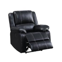 52288 Acme Furniture Zuriel - Black Living Room Furniture Recliner