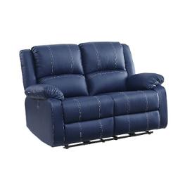 54616 Acme Furniture Zuriel - Blue Living Room Furniture Loveseat