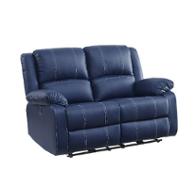 54616 Acme Furniture Zuriel - Blue Living Room Furniture Loveseat