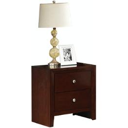 20403 Acme Furniture Ilana - Brown Cherry Bedroom Furniture Nightstand