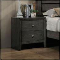 28473 Acme Furniture Ilana - Gray Bedroom Furniture Nightstand