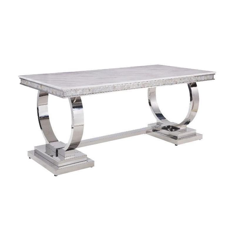 68250t Acme Furniture Zander Dining Room Furniture Dining Table