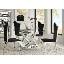 72951gl Acme Furniture Ornat Dining Room Furniture Dining Table