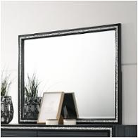 28434 Acme Furniture Haiden - Black Bedroom Furniture Mirror