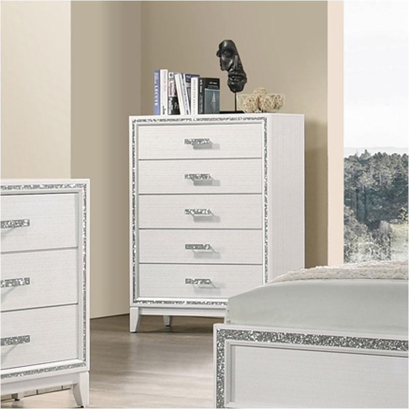 28456 Acme Furniture Haiden - White Bedroom Furniture Chest