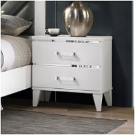 27393 Acme Furniture Chelsie - White Bedroom Furniture Nightstand