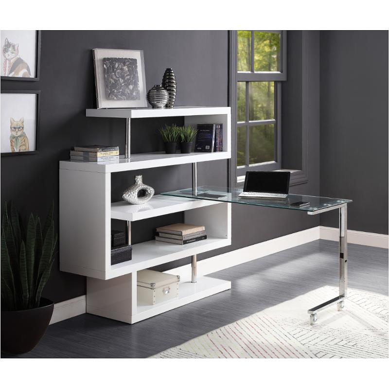93179desk Acme Furniture Buck Ii - White Home Office Furniture Desk