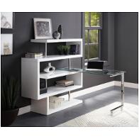 93179desk Acme Furniture Buck Ii - White Home Office Furniture Desk
