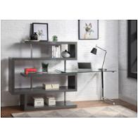 93181desk Acme Furniture Buck Ii - Gray Home Office Furniture Desk