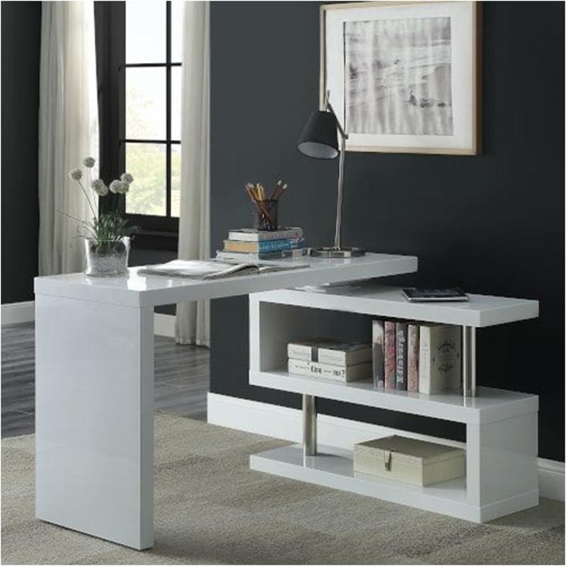 Of00018 Acme Furniture Buck Ii - White Home Office Furniture Desk