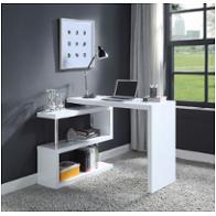 Of00155 Acme Furniture Buck Ii - White Home Office Furniture Desk